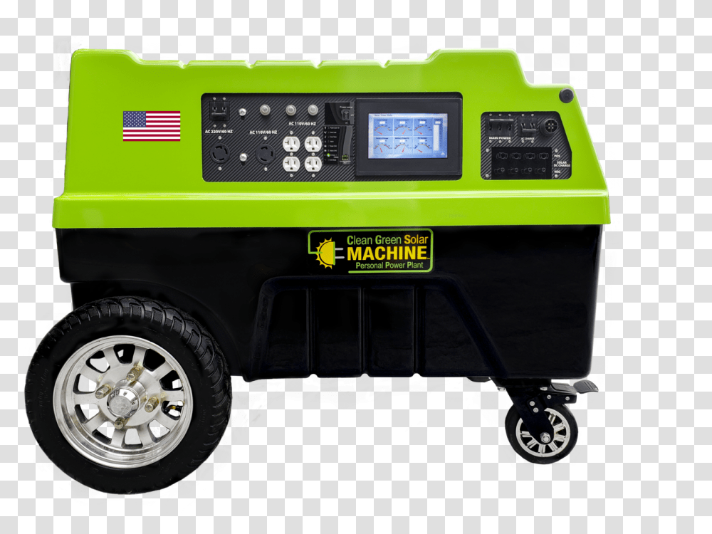 Electric Generator, Machine, Wheel, Spoke, Fire Truck Transparent Png