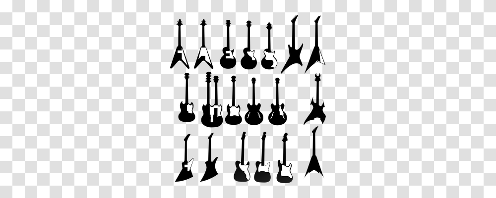 Electric Guitar Technology, Silhouette, Poster, Advertisement Transparent Png