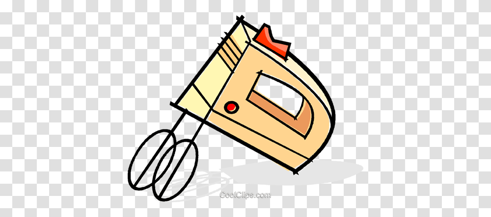 Electric Mixer Royalty Free Vector Clip Art Illustration, Appliance Transparent Png