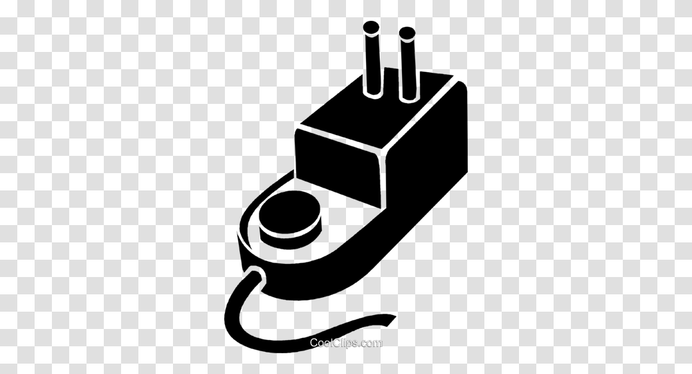 Electric Plug Royalty Free Vector Clip Art Illustration, Cowbell Transparent Png