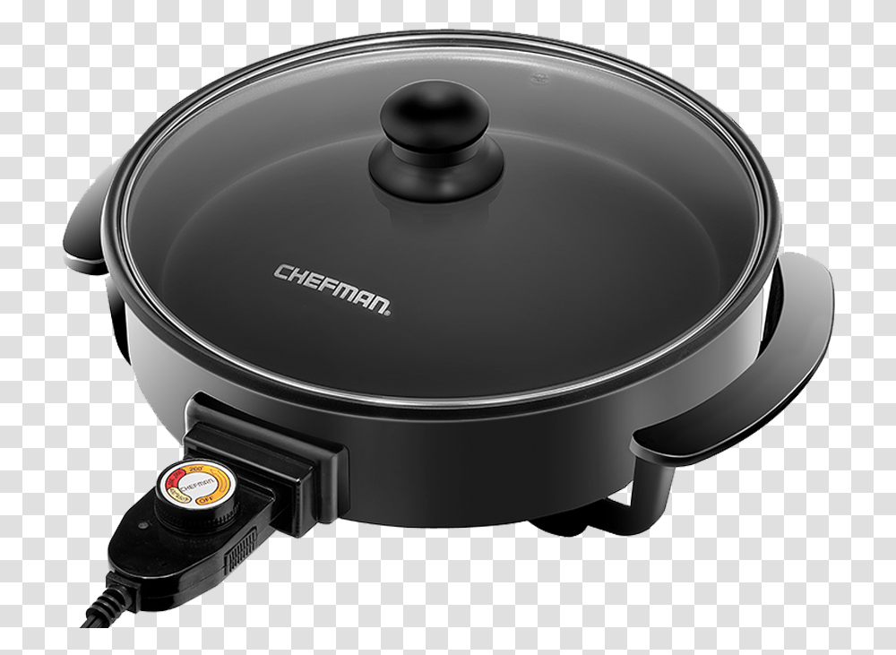 Electric Skillet Electric Skillet, Appliance, Cooker, Helmet, Clothing Transparent Png