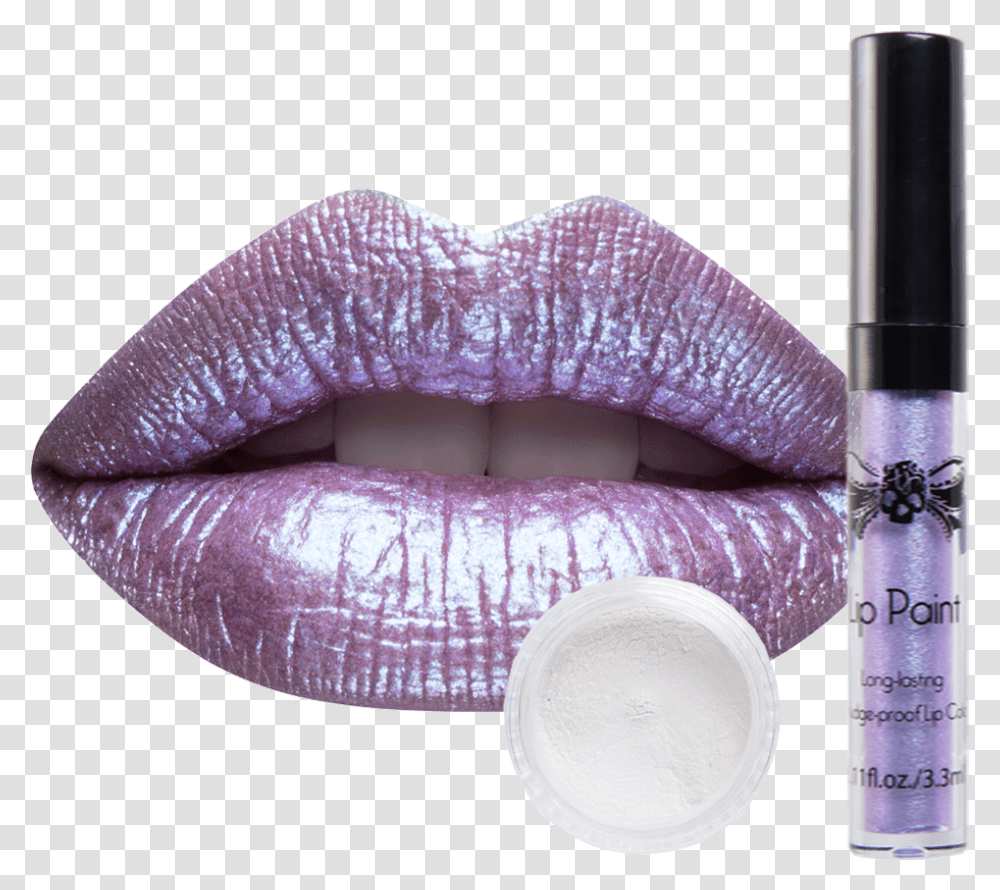Electric Sparkle Lip Topper Tattoo Junkee, Cosmetics, Lipstick, Mouth Transparent Png