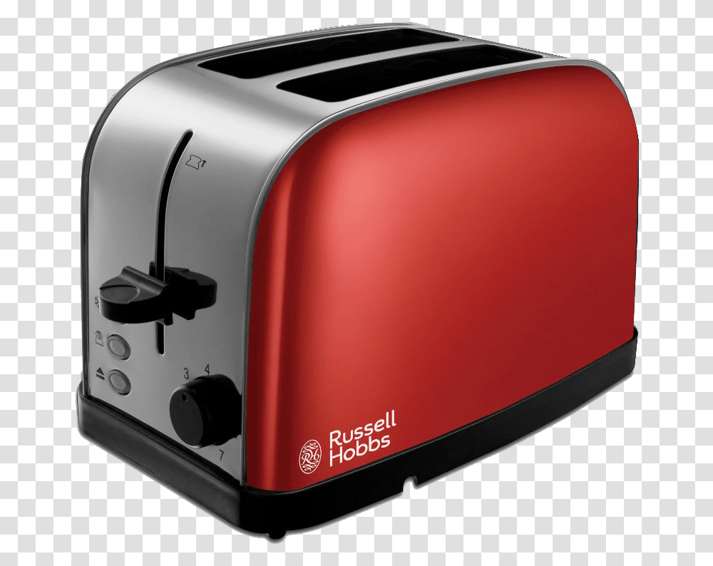 Electric Toaster Free Pic Russell Hobbs Dorchester Toaster Red, Appliance Transparent Png