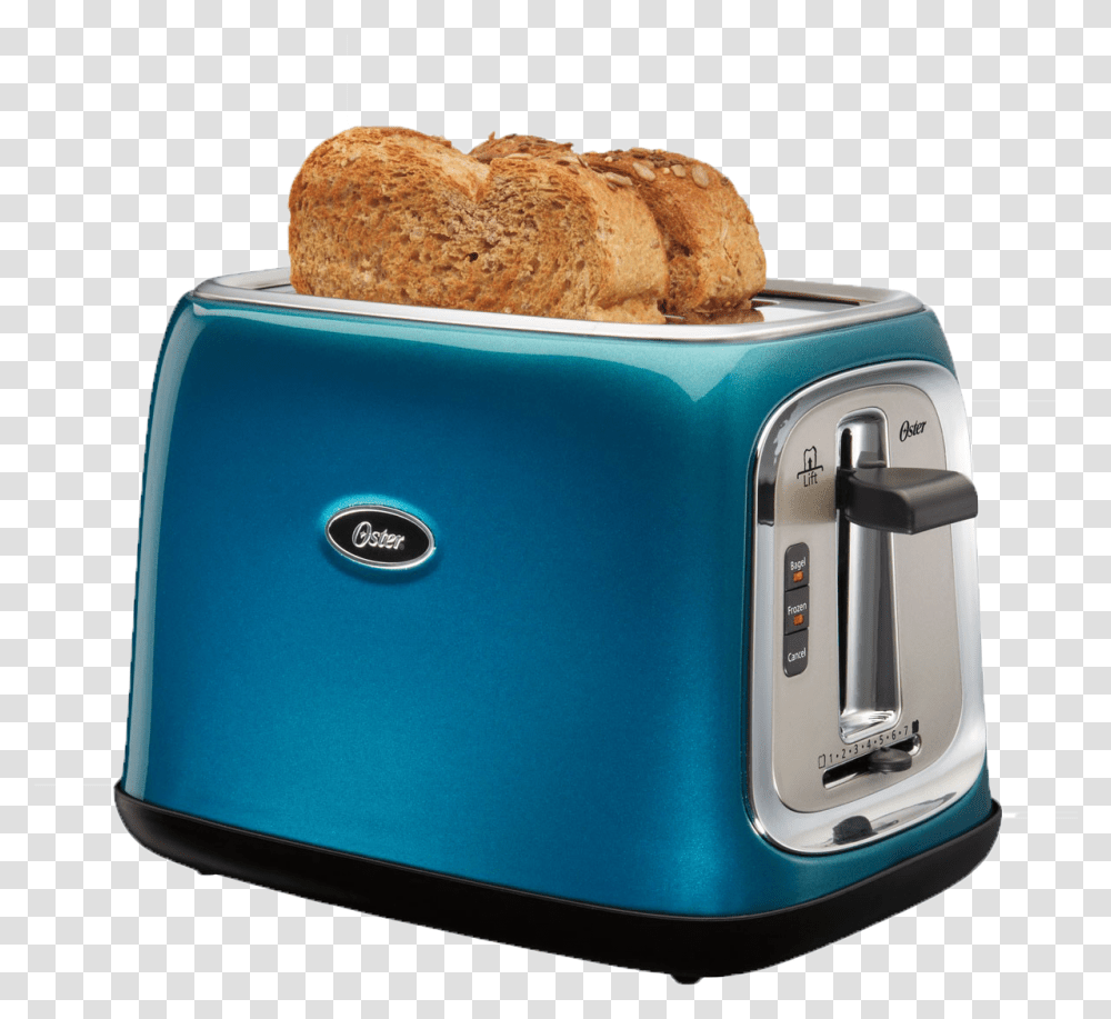 Electric Toaster Image File Oster 2 Slice Turquoise Toaster, Bread, Food, Appliance Transparent Png