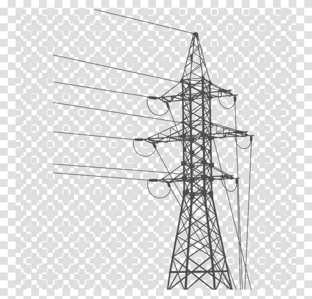 Electric Tower Background, Pattern, Cross, Texture Transparent Png