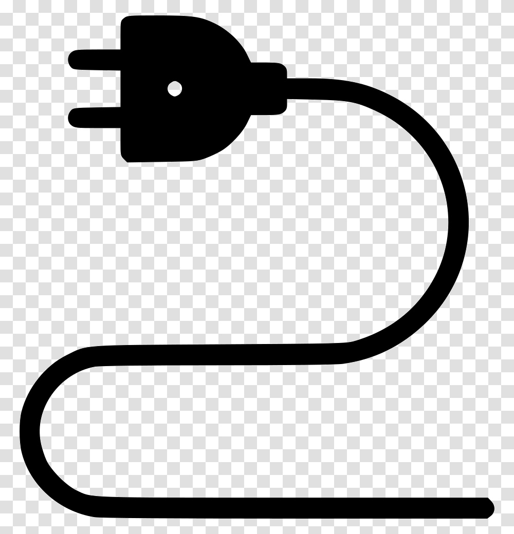 Electric Wire Icon Free Download, Adapter, Plug, Stencil Transparent Png