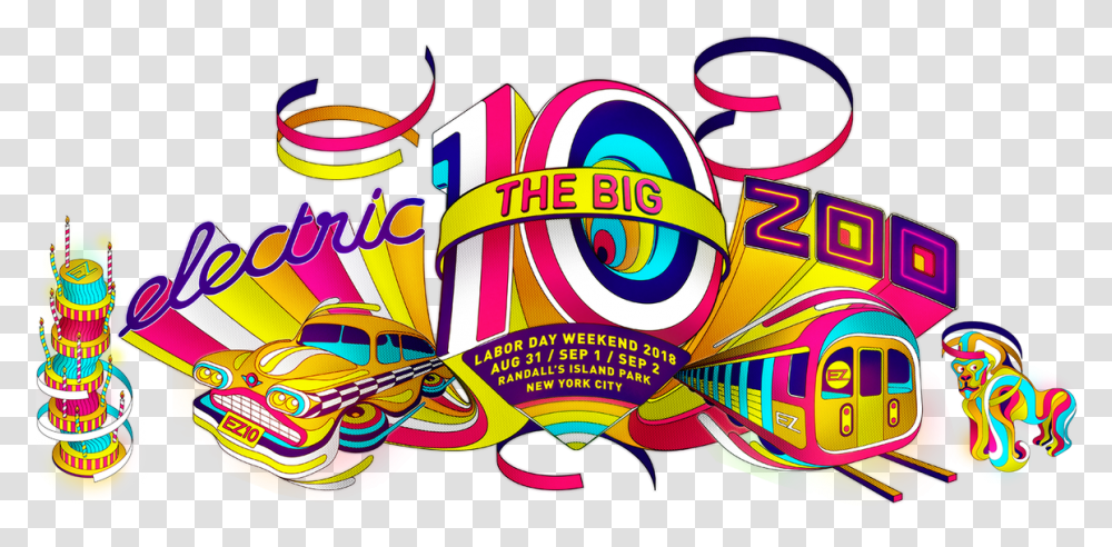 Electric Zoo 2018 Lineup, Leisure Activities, Doodle Transparent Png
