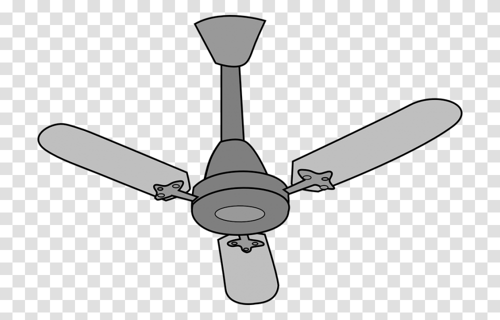 Electrical Ceiling Fan, Scissors, Blade, Weapon, Weaponry Transparent Png