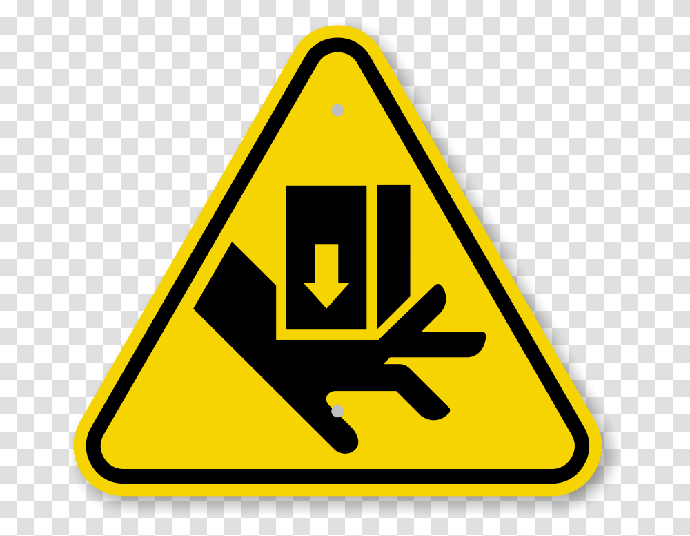 Electrical Safety Symbols Clip Art, Sign, Road Sign, Triangle Transparent Png