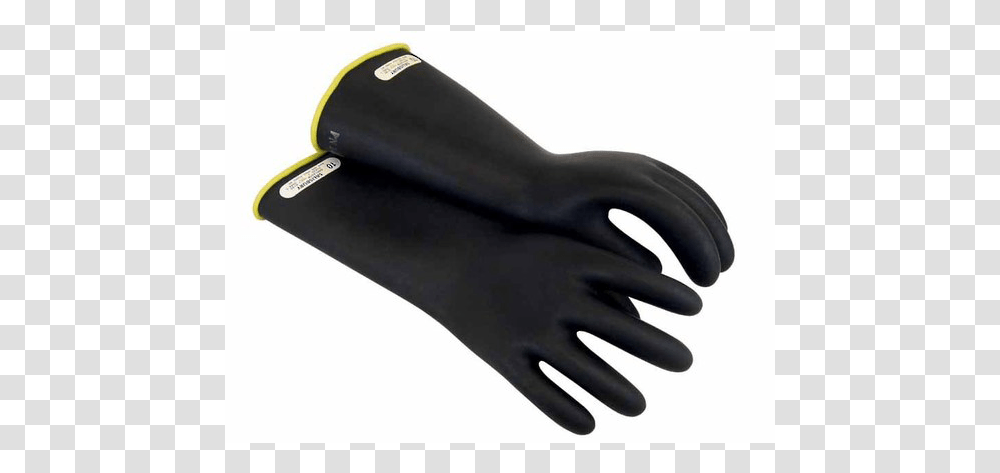 Electrical Shock Proof Glove Leather, Apparel, Hammer, Tool Transparent Png