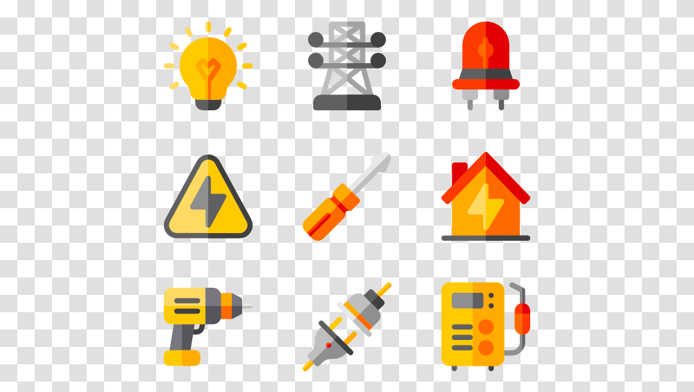 Electrical Tools Icon, LED, Pac Man, Spotlight, Lighting Transparent Png