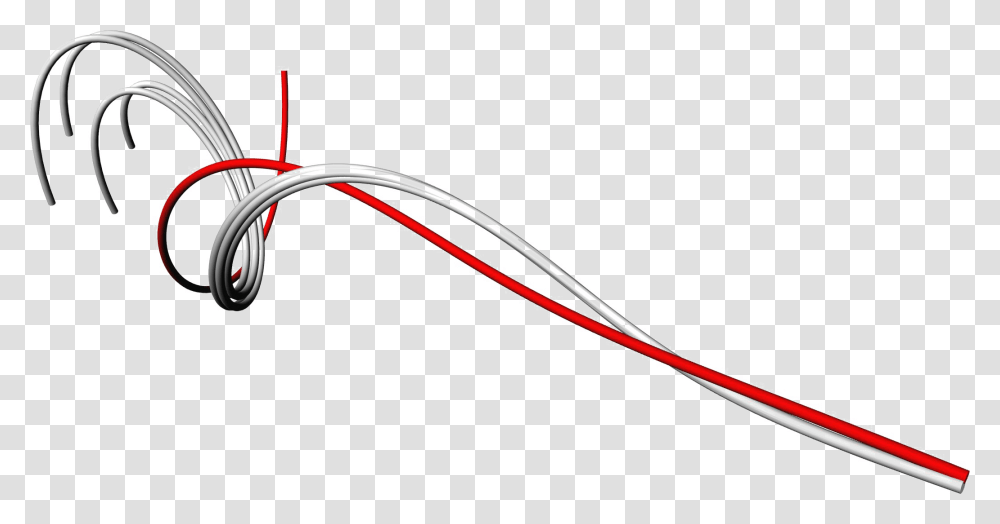 Electrical Wiring Lines Red Vector, Toothbrush, Tool, Wire, Scissors Transparent Png