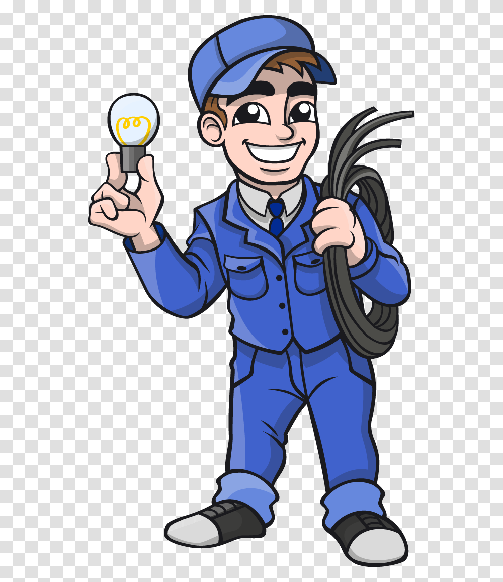 Electrician Clipart, Person, Human, Worker, Doctor Transparent Png