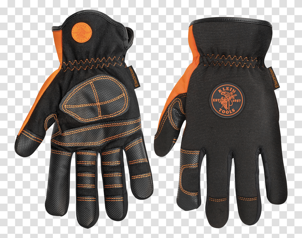Electrician Gloves Klein Tools, Apparel, Sweatshirt, Sweater Transparent Png