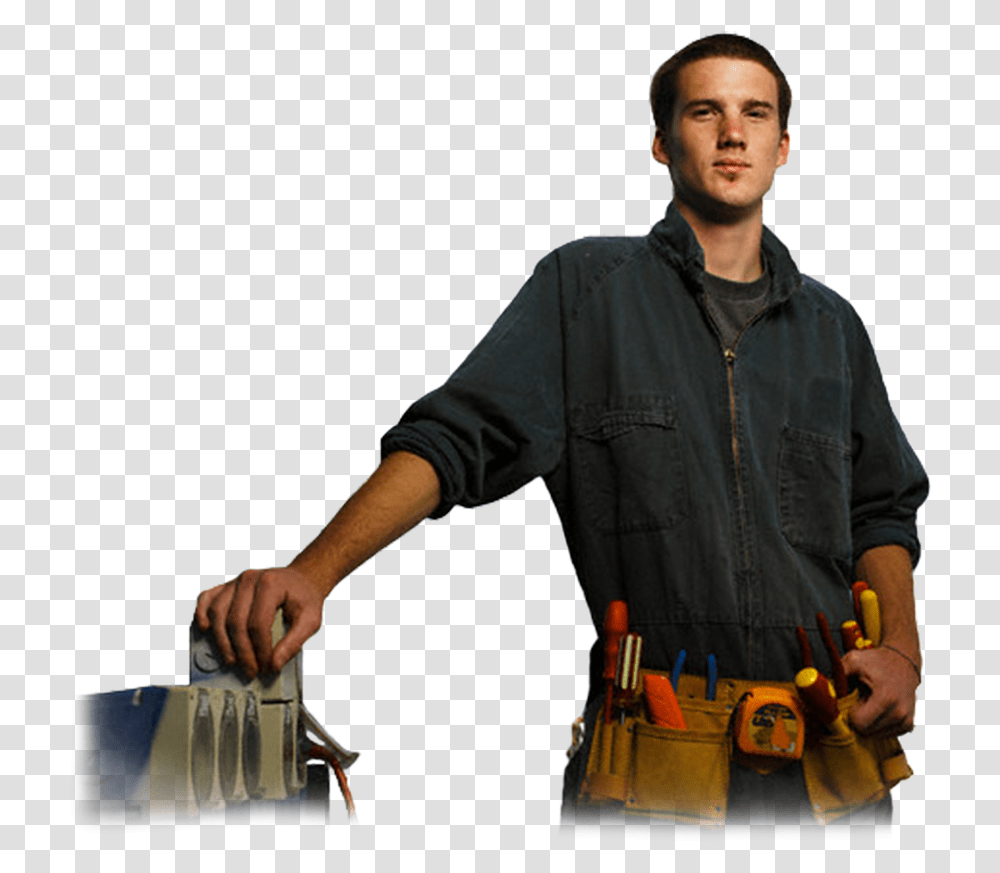 Electricista Sitting, Person, Human, Apparel Transparent Png