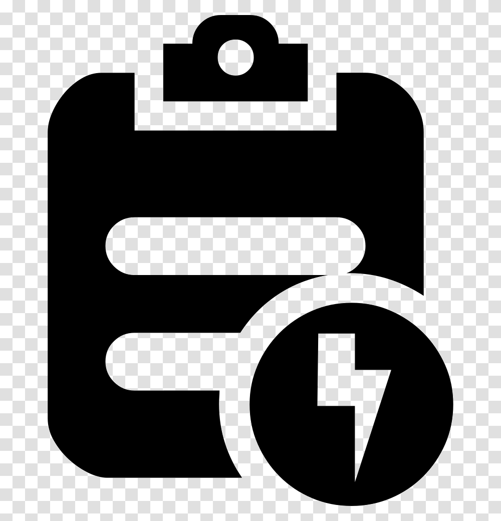 Electricity Bill Symbol, Hammer, Tool, Stencil, Sign Transparent Png
