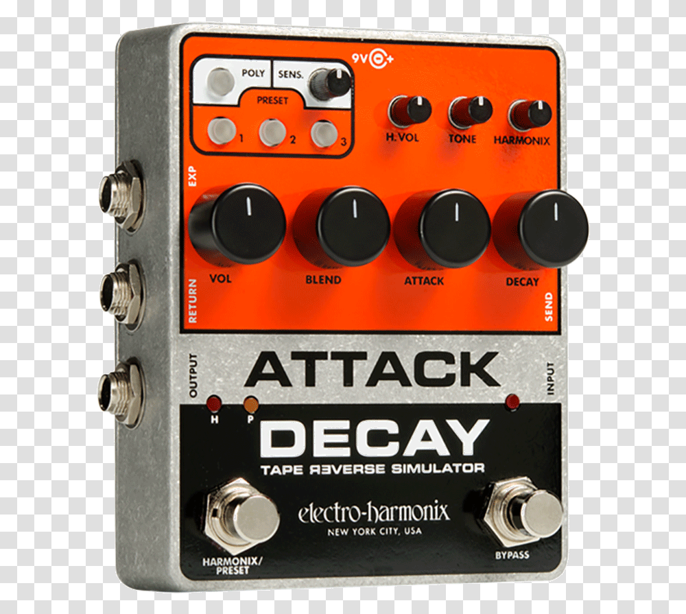 Electro Harmonix Attack Decay, Electronics, Stereo, Mobile Phone, Cell Phone Transparent Png