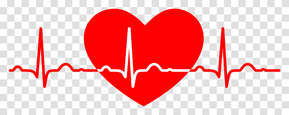 Electrocardiography Heart Rate Medicine Clip Art Heart With A Heartbeat, Mouth Transparent Png