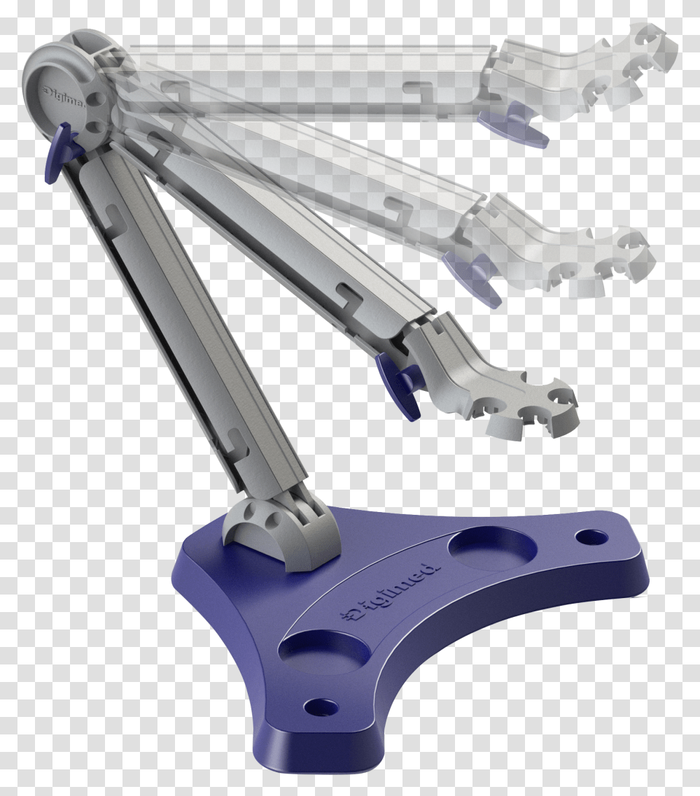 Electrode Holder With Articulated Arm Articulado Para Eletrodo, Gun, Weapon, Weaponry, Robot Transparent Png