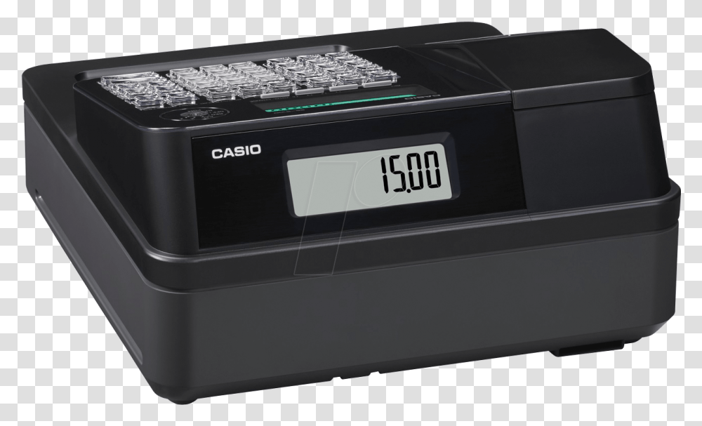 Electronic Cash Register Casio G1 Cash Register, Machine, Electronics, Amplifier, License Plate Transparent Png