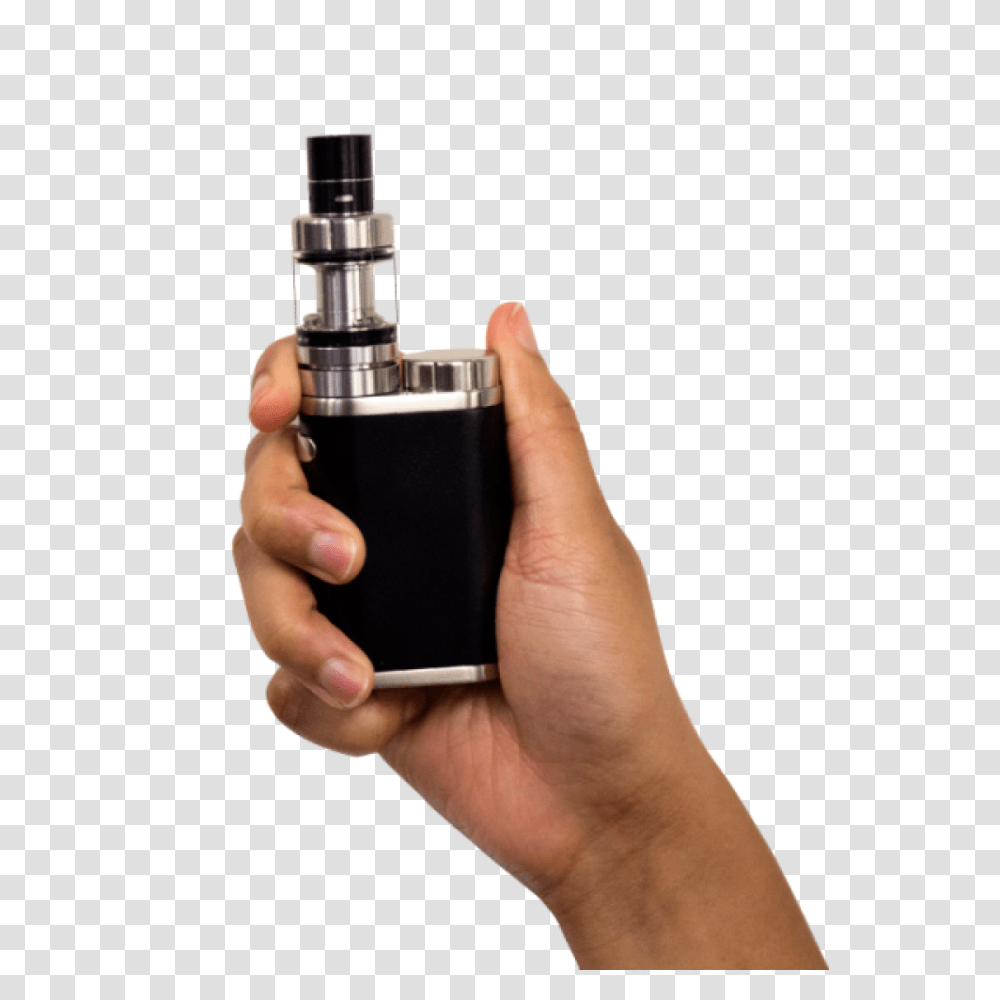 Electronic Cigarette, Person, Human, Lighter, Bottle Transparent Png