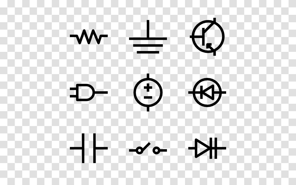 Electronic Circuit Icons, Gray, World Of Warcraft Transparent Png