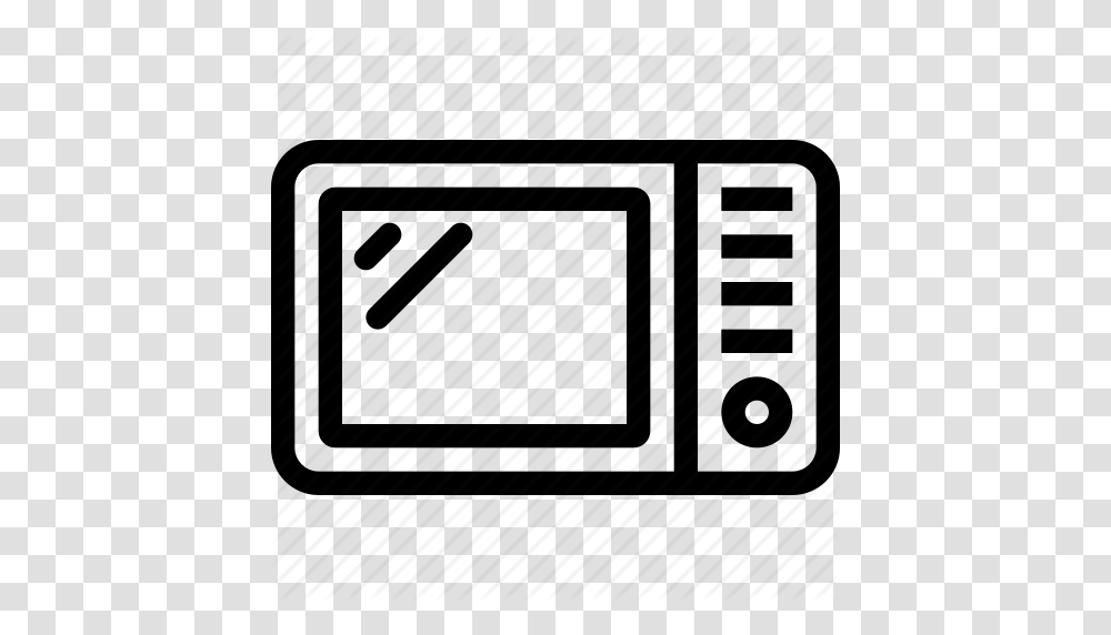 Electronic Kitchen Microwave Oven Icon, Appliance, Digital Clock Transparent Png