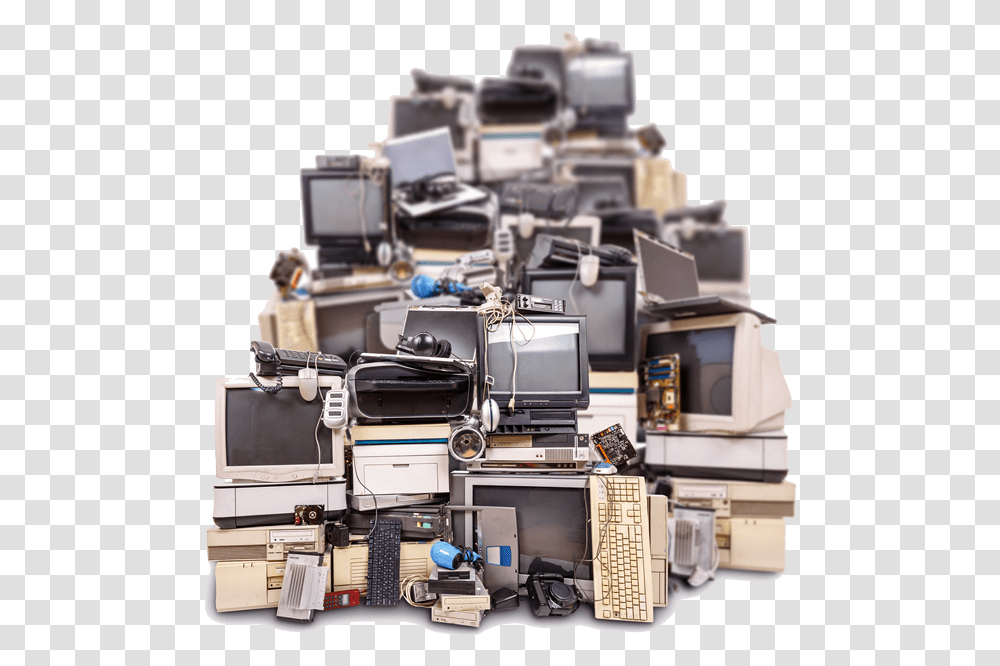 Electronic Waste E Waste, Electronics, Machine, Computer, Hardware Transparent Png