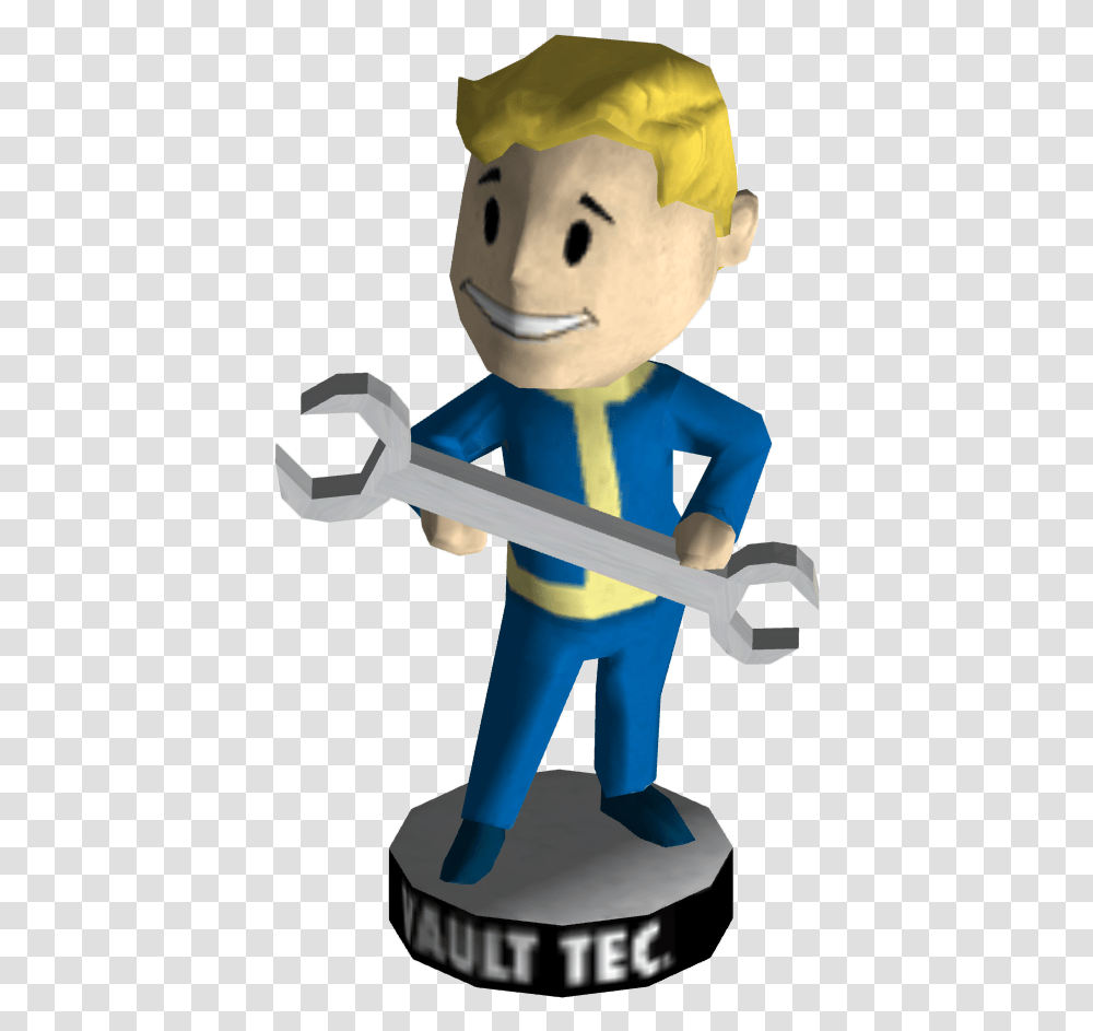 Electronics Clipart Elevator Repair Fallout 3 Heavy Weapons Bobblehead, Toy, Tool, Wrench, Ninja Transparent Png