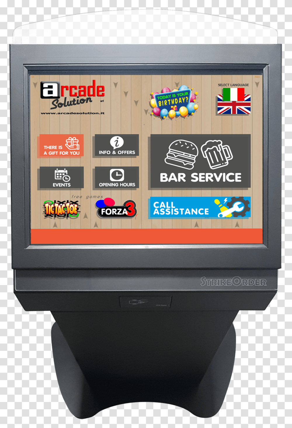 Electronics, Monitor, Screen, Display, Kiosk Transparent Png