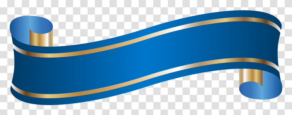 Elegant Banner Blue Clip, Bow, Light, Handsaw, Tool Transparent Png
