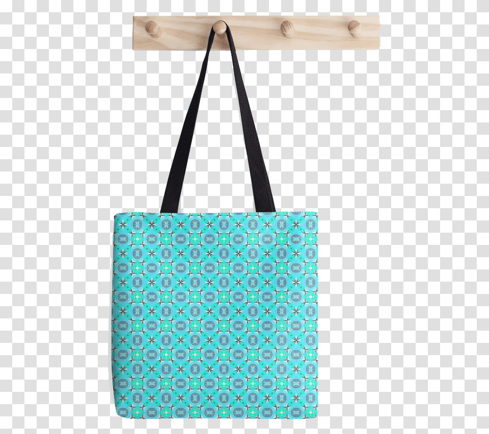 Elegant Blue Teal Abstract Modern Foliage Leaves Tote Tote Bag, Handbag, Accessories, Accessory, Purse Transparent Png