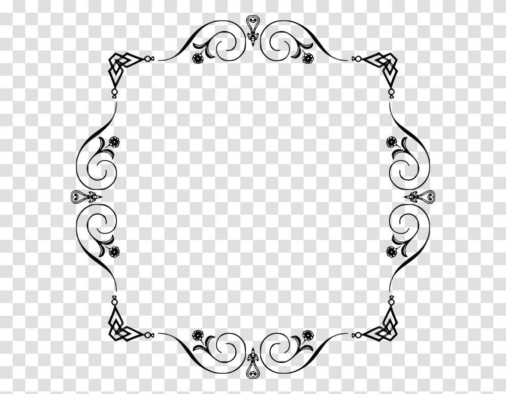 Elegant Border 17 Buy Clip Art Happy Birthday To You Jessica, Gray, World Of Warcraft Transparent Png