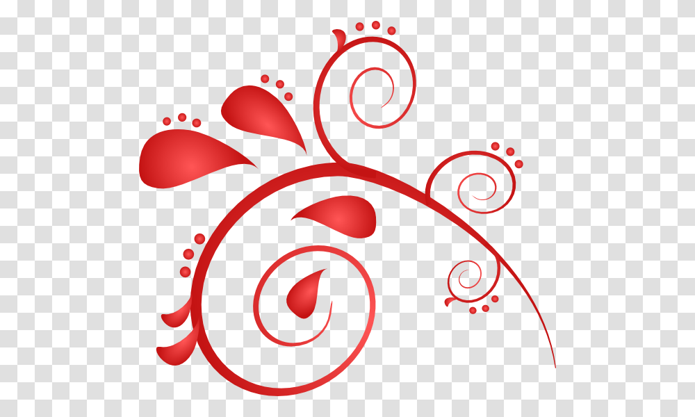 Elegant Christmas Clip Art, Floral Design, Pattern, Spiral Transparent Png