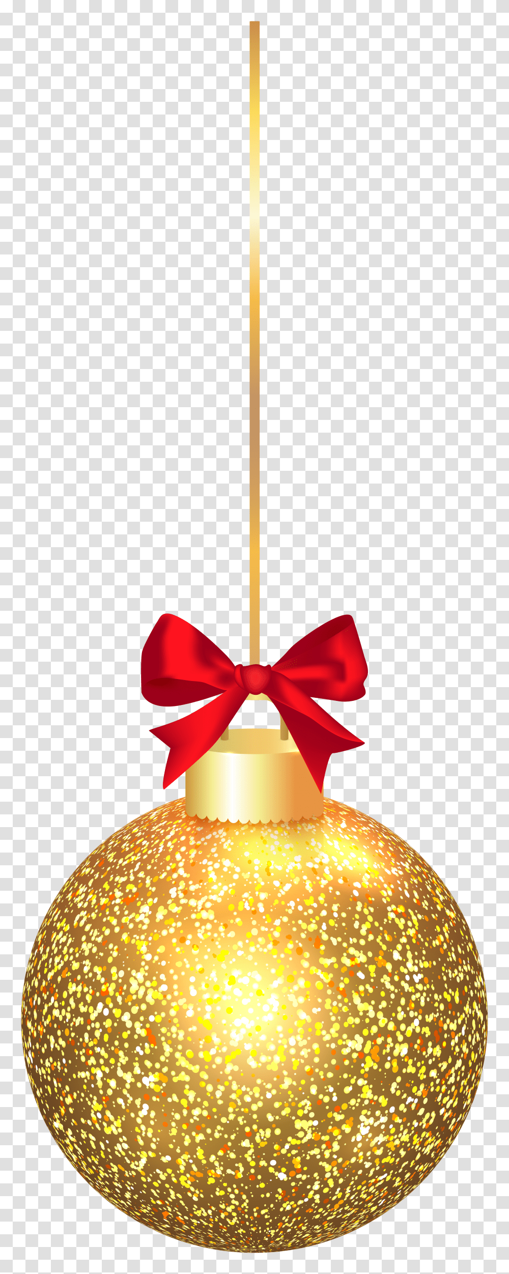 Elegant Christmas Gold Ball Clip Transparent Png