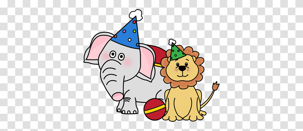 Elegant Circus Elephant Clipart Circus Animals Clip Art Circus, Apparel, Party Hat, Elf Transparent Png