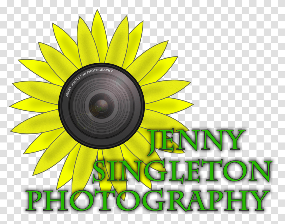 Elegant Feminine Boutique Logo Design For Jenny Singleton Sunflower, Advertisement, Poster, Plant, Blossom Transparent Png