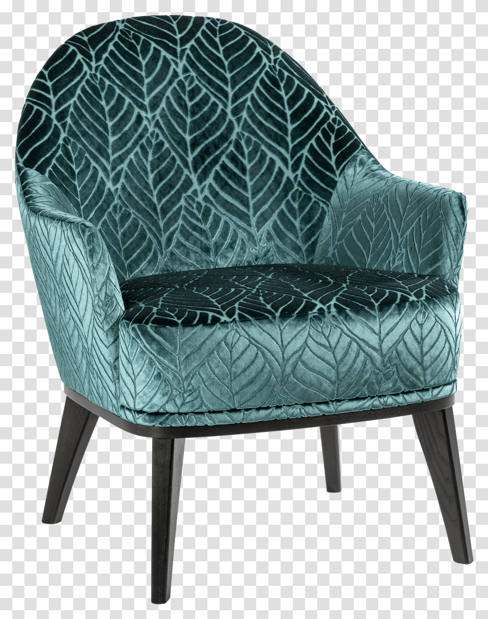 Elegant Lines Club Chair Transparent Png