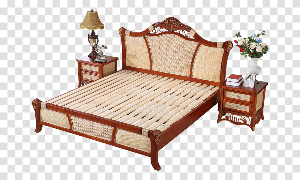 Elegant Modern Design Wooden Furniture Red Color Bed Bed Frame, Crib, Table Lamp, Tabletop, Bunk Bed Transparent Png