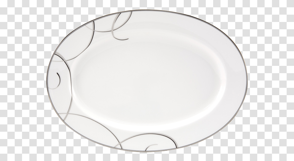 Elegant Swirl Oval Platter 14 14quot Serving Tray, Porcelain, Pottery, Dish Transparent Png