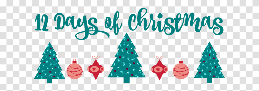 Elegantly Adorable Ways To Fill Clear Ornaments The 12 Days Of Christmas Lettering, Tree, Plant, Text, Christmas Tree Transparent Png