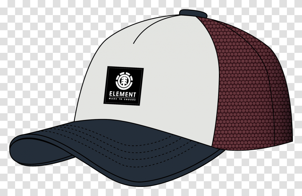 Element Icon Mesh Cap For Baseball, Clothing, Apparel, Baseball Cap, Hat Transparent Png