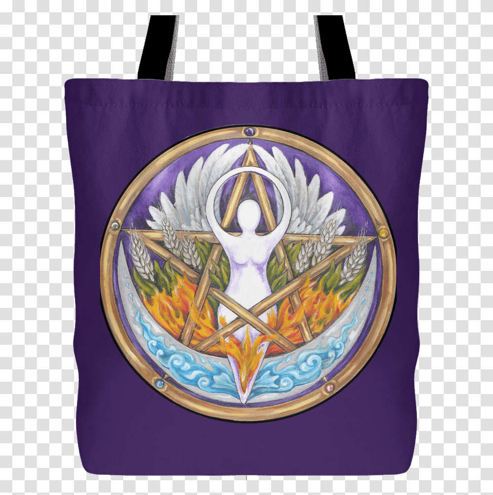 Elemental Goddess Altar Tote Bag, Emblem Transparent Png