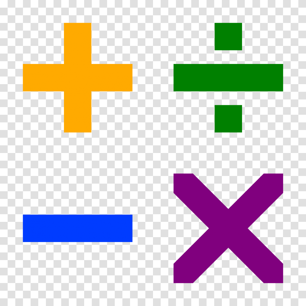 Elementary Arithmetic, Cross, Star Symbol Transparent Png