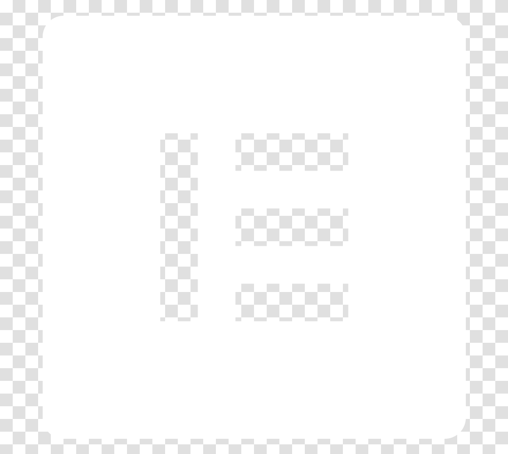 Elementor Logo White, Label, Number Transparent Png