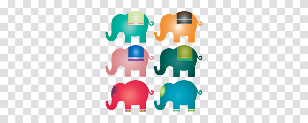 Elephant Animals, Jigsaw Puzzle, Game, Pac Man Transparent Png