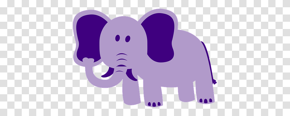 Elephant Nature, Purple, Piggy Bank Transparent Png