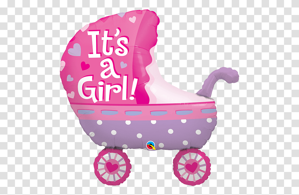 Elephant Baby Shower Picture Its A Girl, Furniture, Cradle, Stroller, Mosquito Net Transparent Png