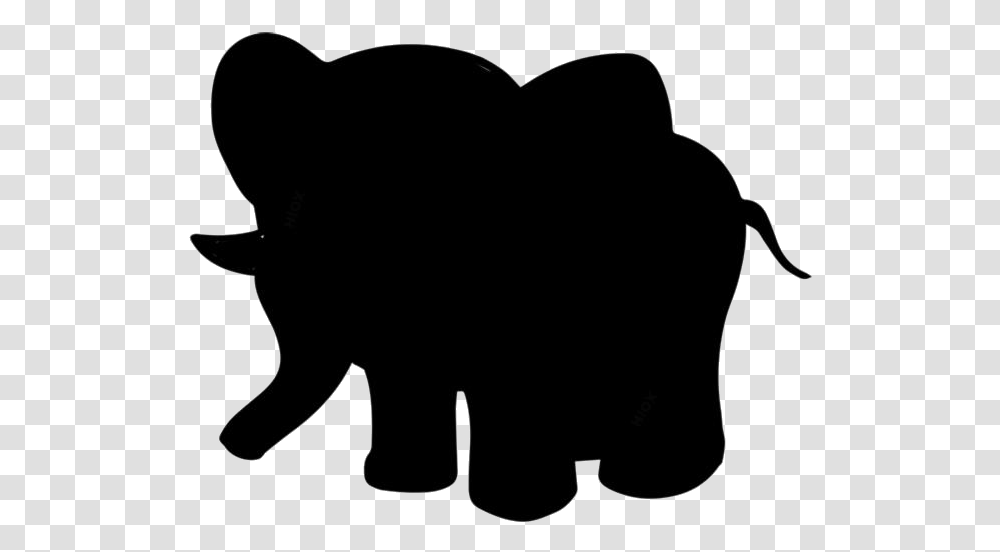 Elephant Cartoon Images, Silhouette, Cushion, Mammal, Animal Transparent Png