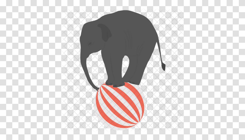 Elephant Circus Icon For Basketball, Logo, Symbol, Trademark, Wildlife Transparent Png